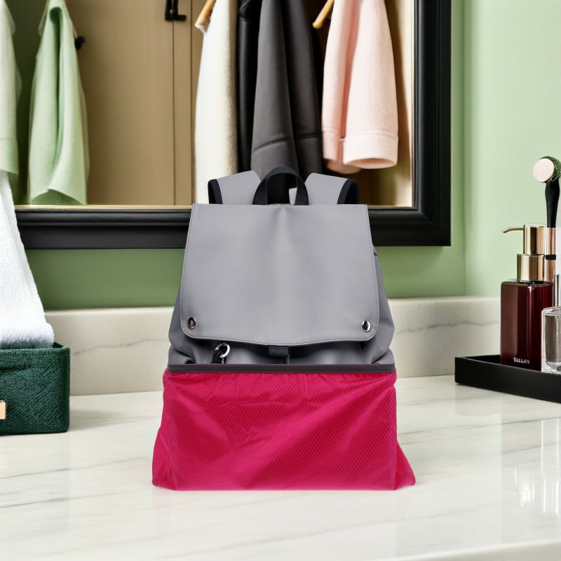 Rosy Backpack Bottom Cover Protective Shield Durable Dustproof Elastic Travel Protector - Image 3
