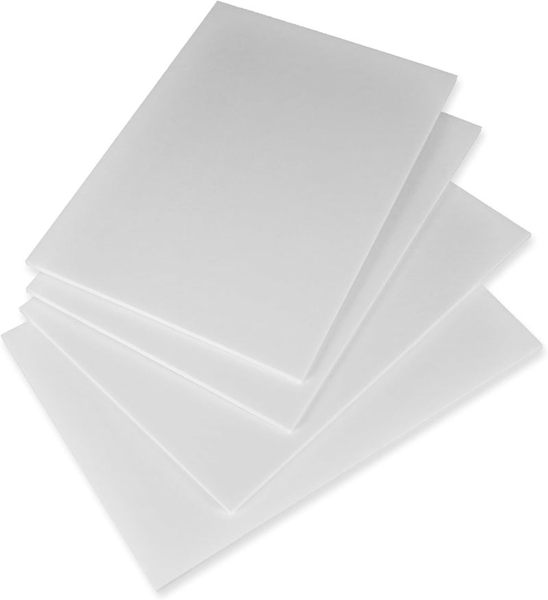 ARS (2 pcs) A3 White Coroplast Sheet | 16.5x11.8 inch (42x30 cm) | 5mm Thick | PVC Corrugated Poster Board | Plastic Sign Blank Board | A-Frame Replacement Poster Sheets | Art & Craft - Image 1
