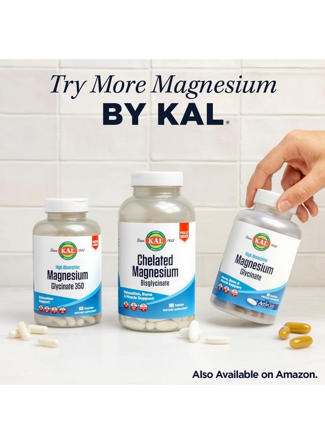 Kal 500 Mg Magnesium Tablets, 60 Count - Image 5