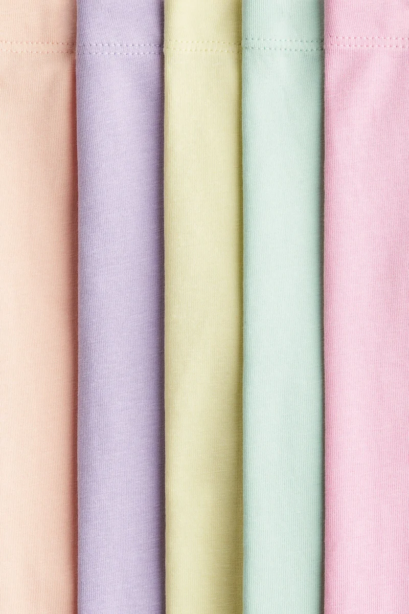 H&M 5-pack jersey leggings