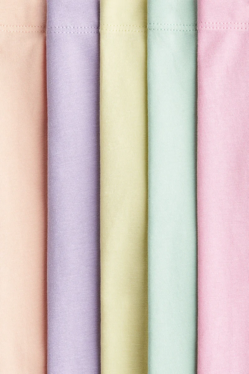 H&M 5-pack jersey leggings