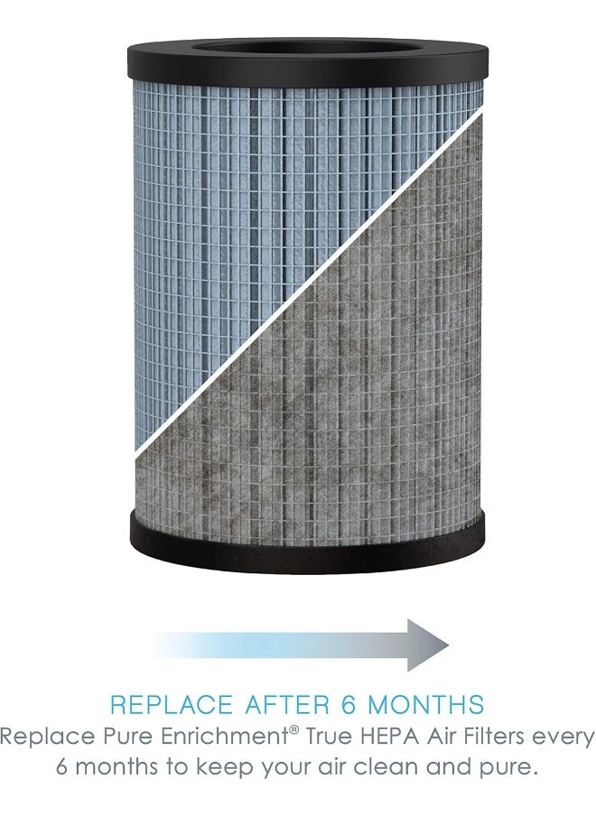 Pure Enrichment Pure Enrichment® Genuine 2-in-1 True HEPA Replacement Filter for the PureZone™ Mini Portable Air Purifier (PEPERSAP)  - Image 4