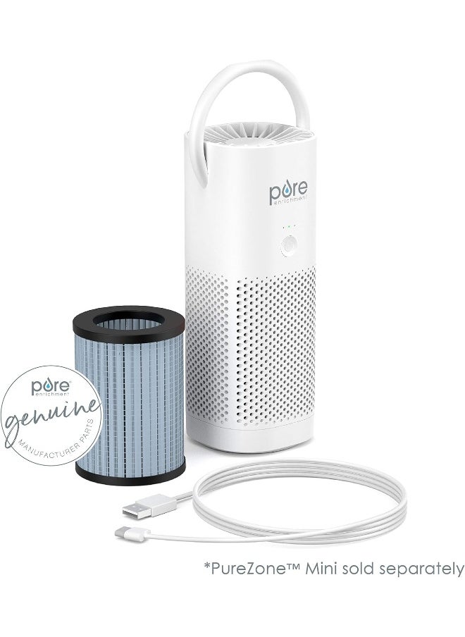 Pure Enrichment Pure Enrichment® Genuine 2-in-1 True HEPA Replacement Filter for the PureZone™ Mini Portable Air Purifier (PEPERSAP)  - Image 5