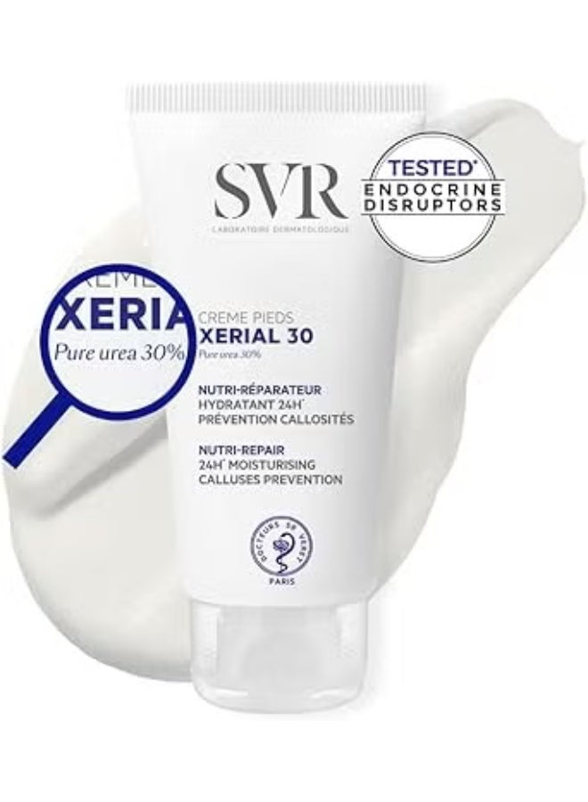 Svr Xerial Urea 30% Moisturising 24H Fragrance Free Foot Cream 50 ml - Image 2