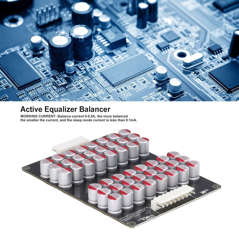 klarako Lithium Battery Balance Board, Universal Active Equalizer Balancer Module Li ion Battery Active Energy Transfer Balance Board for LTO LPO LFP - Image 2