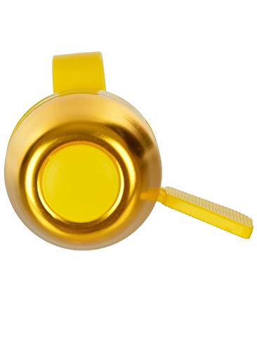 Fastped Mini Bell Adjustable Bicycle Accessories, Black (Yellow) - Image 2