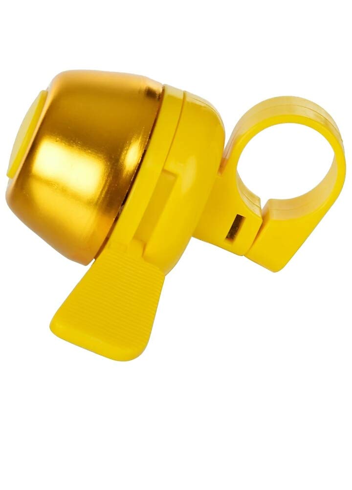 Fastped Mini Bell Adjustable Bicycle Accessories, Black (Yellow) - Image 3