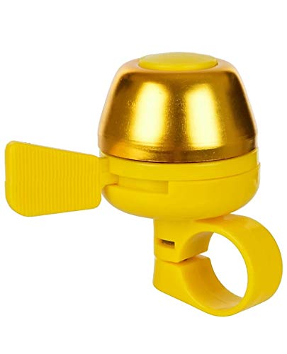 Fastped Mini Bell Adjustable Bicycle Accessories, Black (Yellow) - Image 4
