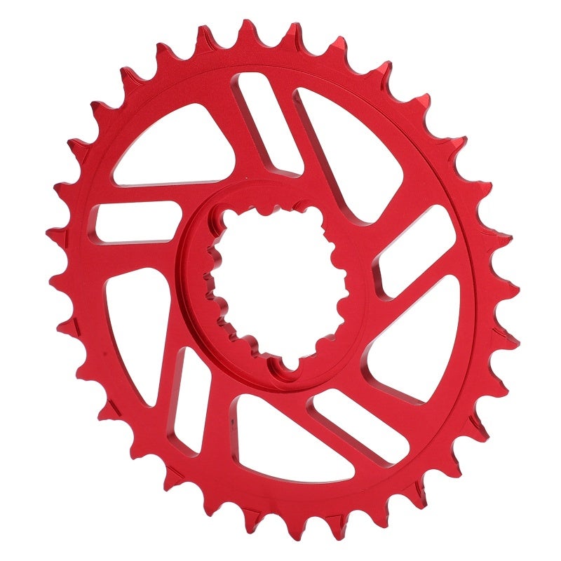 LeBycle Mountain Bike 32T Direct Mount Chainring Aluminum Alloy for 3mm Offset Rouge - Image 4