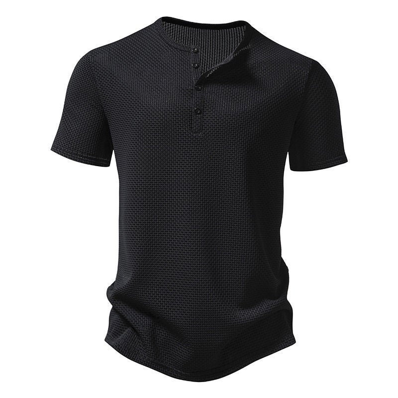 Men's Casual Outdoor Sports Short Sleeve Polo Shirt - Image 3