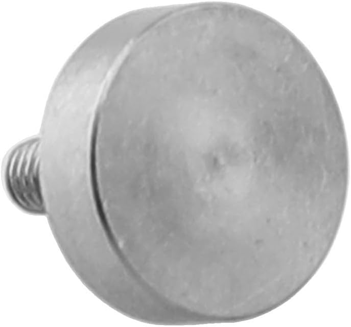 Stainless Steel Flat Contact Point For Dial Thickness Gauge M2 5 Thread Size D10xL5 - Image 4