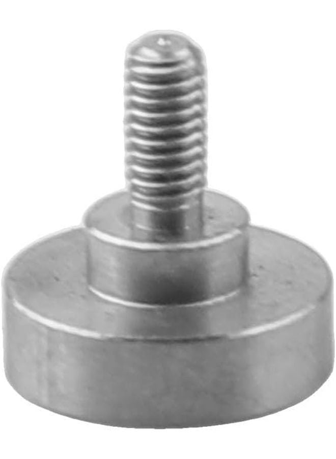 Stainless Steel Flat Contact Point For Dial Thickness Gauge M2 5 Thread Size D10xL5 - Image 2