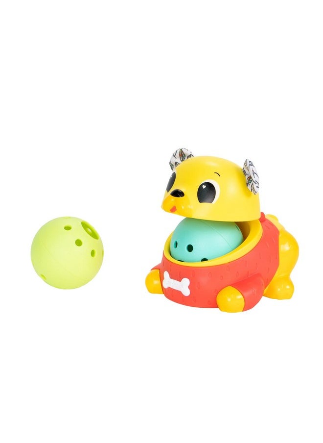 Lamaze - Crawl & Chase Pug Ball Popper Toy Includes Pug Ball Popper And 2 Baby Ball Toys Baby Tummy Time And Crawling Toys Baby Gifts For Ages 18 Months And Up - Image 1