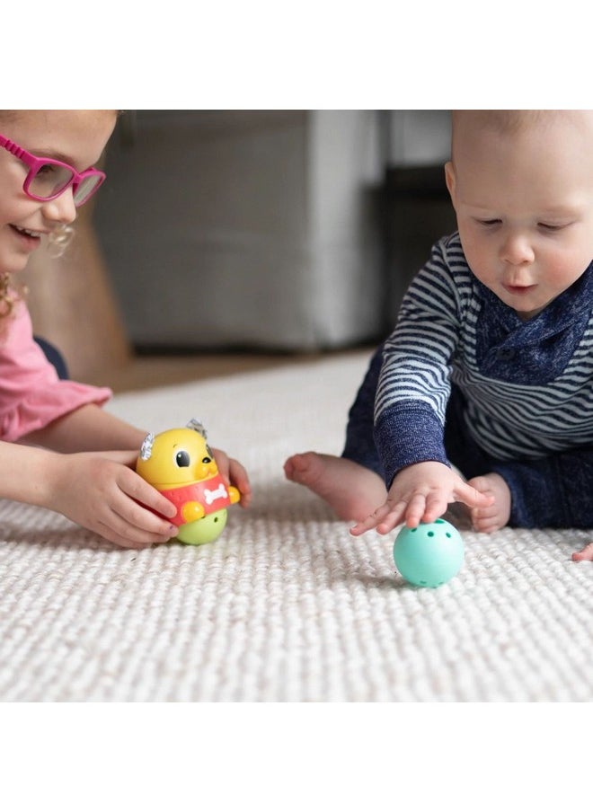 Lamaze - Crawl & Chase Pug Ball Popper Toy Includes Pug Ball Popper And 2 Baby Ball Toys Baby Tummy Time And Crawling Toys Baby Gifts For Ages 18 Months And Up - Image 1