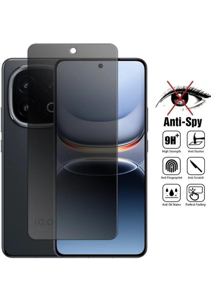 Generic - [2 Pack] Compatible with VIVO iQOO 13 5G Privacy Tempered Glass Screen Protector  Ultra HD Tempered Glass Film  Anti-Spy  9H Hardness  Anti-Scratch  Bubble Free - Image 1