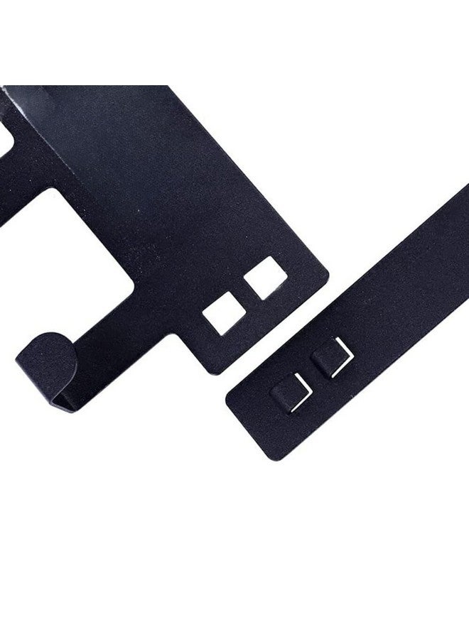 Boniry 2 Pcs Over The Door Hanger, 7 Hook Design Versatile Door Hook Hanger Ideal for Organizing Clothes - Perfect Door Hangers for Clothes and Accessories Heavy Duty Carbon Metal Home - Image 5