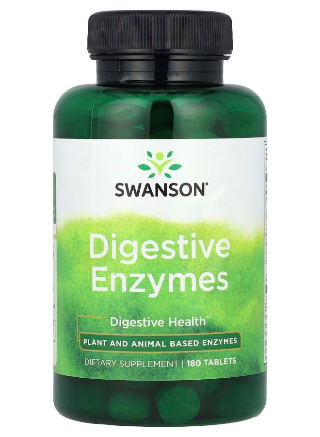 SWANSON Digestive Enzymes 180 Tablets