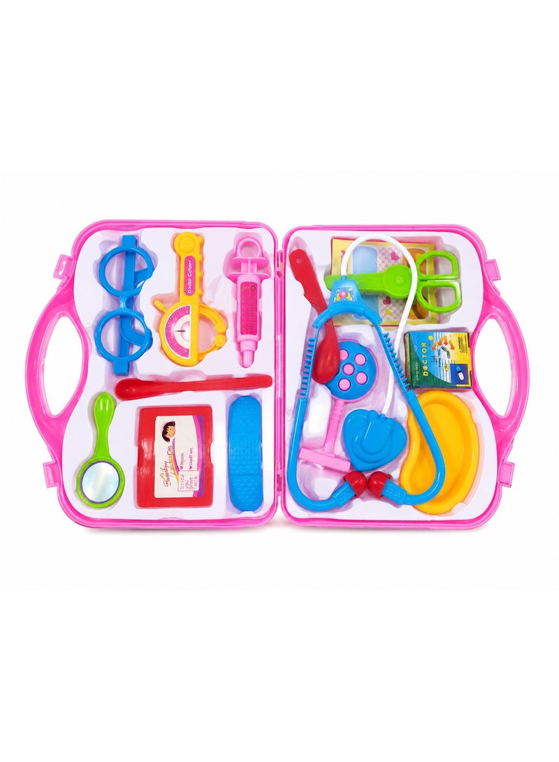 Rally Doctor Playset with Foldable Bag Doctor Playset Pretend Play Sets Doctor Playset Toy for Kids Boys Girls - Image 3
