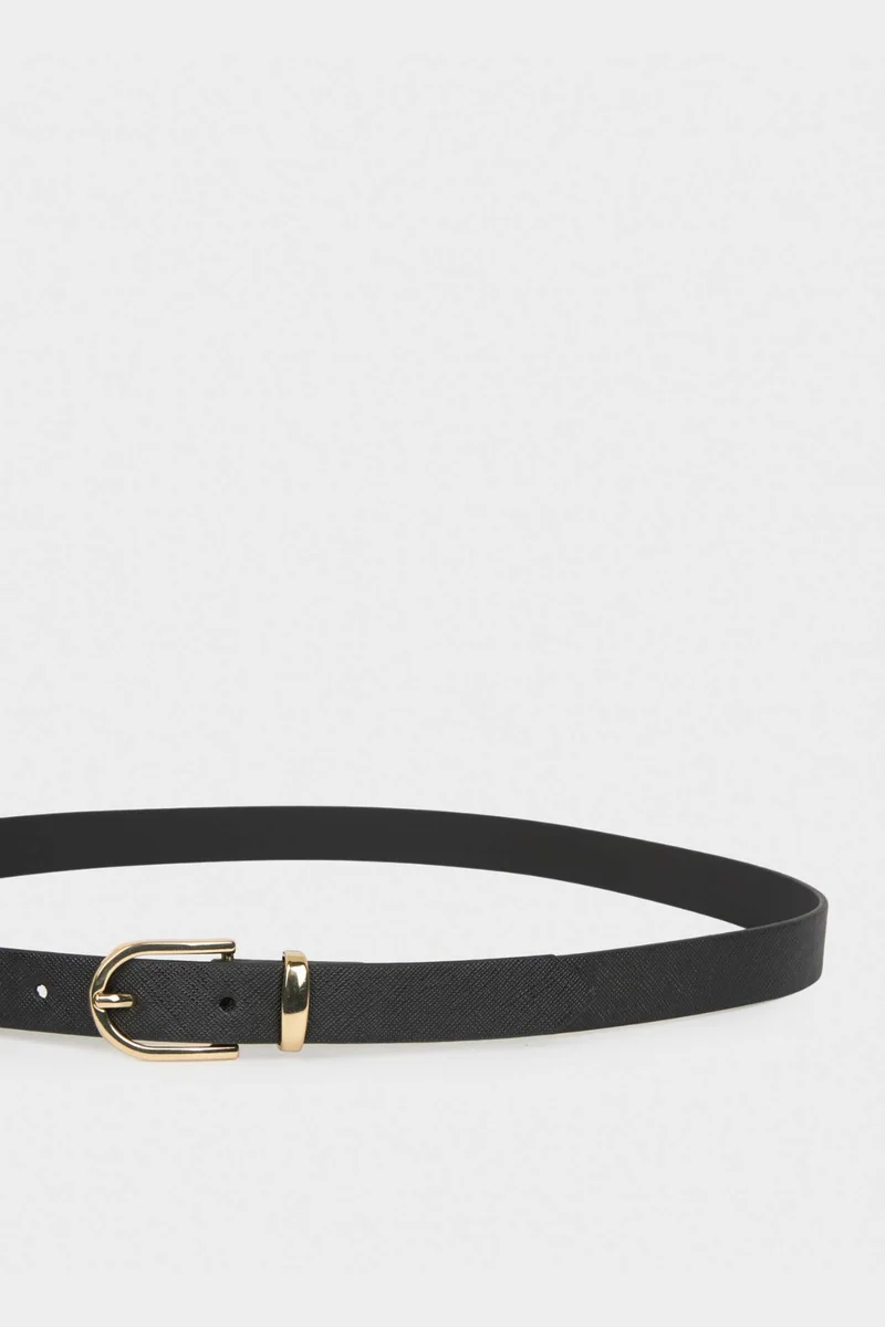 ديفاكتو Woman Faux Leather Jean Belt