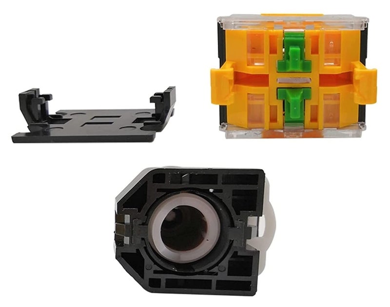 22mm Rotary Selector Switch Latching Momentary 2 Position 10A 400V Power ON Off - Image 3