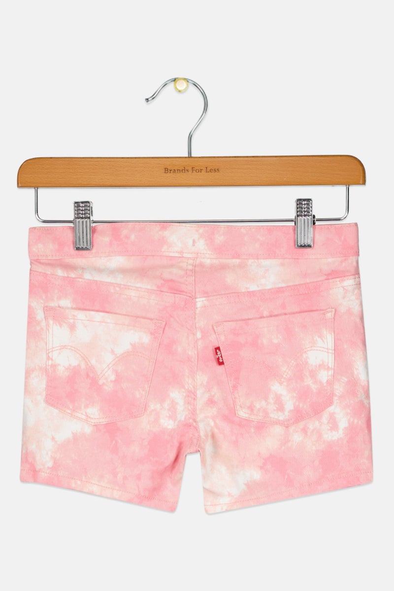 Levi's شورتات جينز ملونة للبنات، بتصميم تيل داي - Image 3