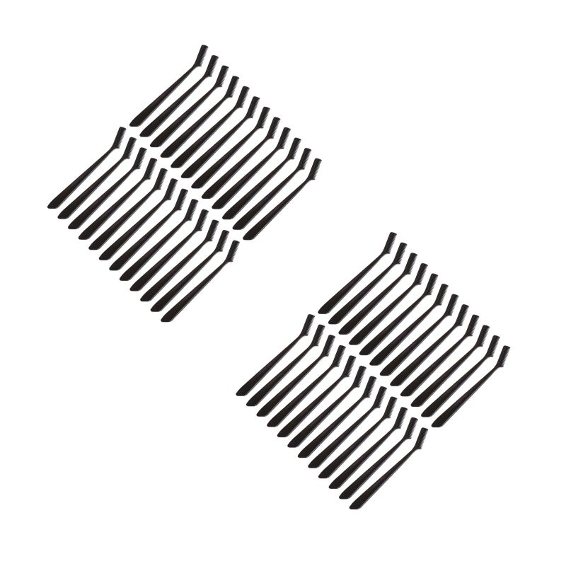 60 Pcs Household Eyelash Combs Portable Eyelash Makeup Eyebrow Combs (Random Color) - Image 1