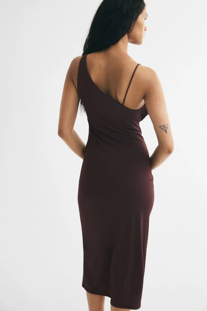 H&M  Draped asymmetric dress for Women | Best Price UAE