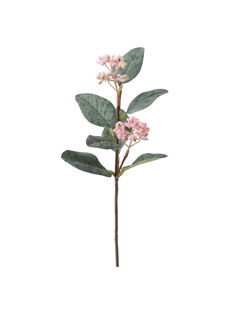 Generic Artificial Flower, Eucalyptus/Pink, 30 Cm 