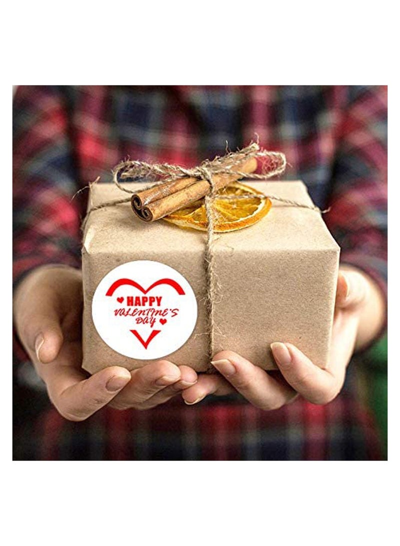 UP TO DATE Label Happy Valentine's Day Stickers - Image 5