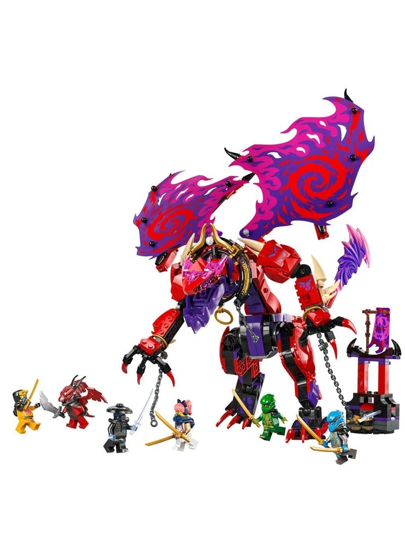 LEGO LEGO Ninjago Thunderfang Dragon Of Chaos, Building Toy Set 71832  - Image 2