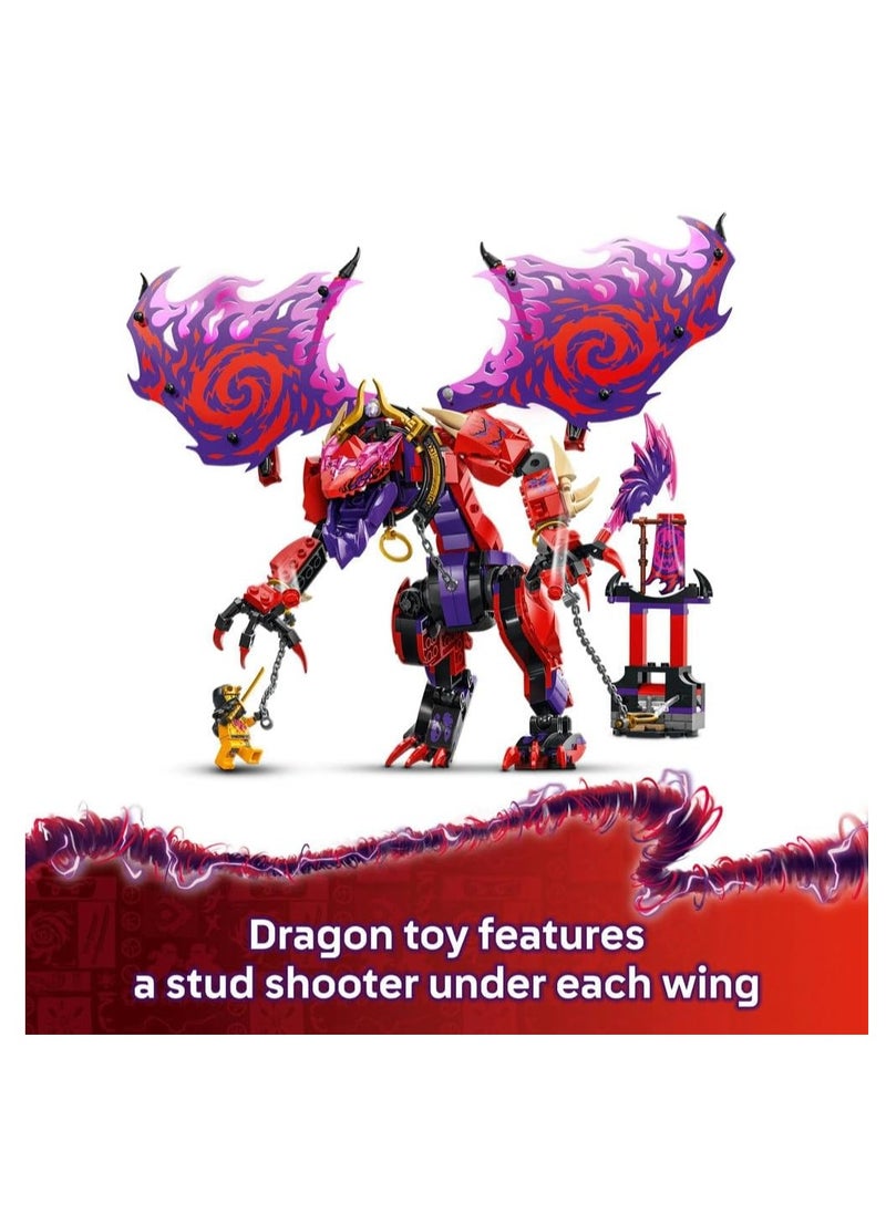 LEGO LEGO Ninjago Thunderfang Dragon Of Chaos, Building Toy Set 71832  - Image 4