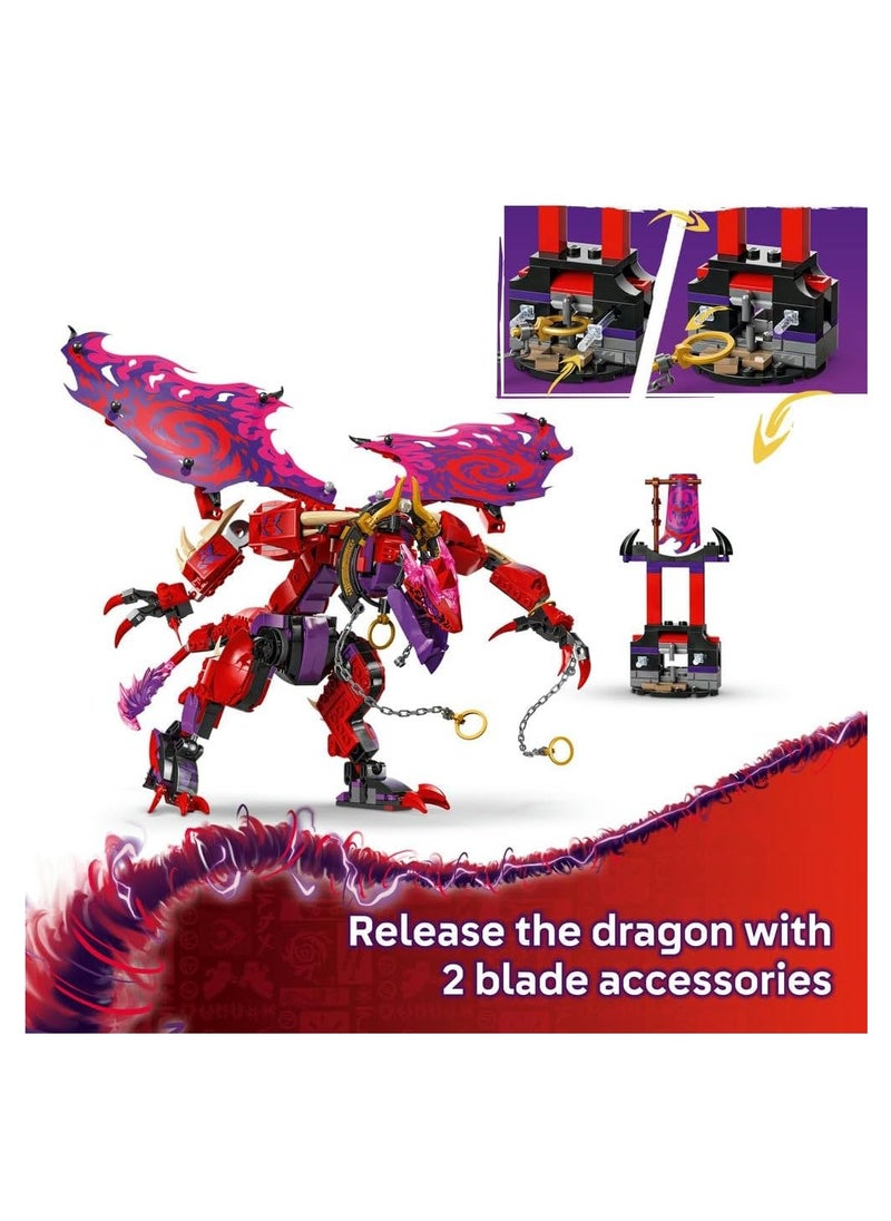 LEGO LEGO Ninjago Thunderfang Dragon Of Chaos, Building Toy Set 71832  - Image 5