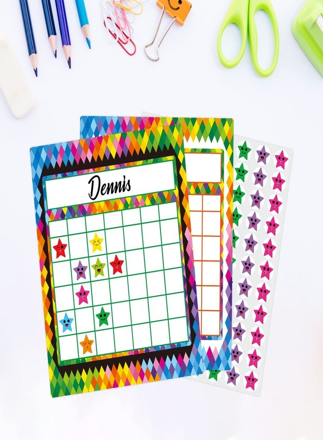 MOUNMDA 66 Pack Classroom Incentive Chart with 2080 Star Stickers for Kids - Reward Chart for Positive Behavior Chores - Image 5