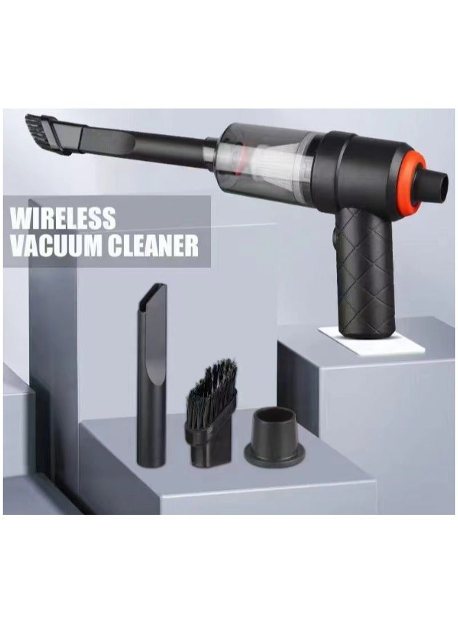 Generic Cordless Car Vacuum Cleaner – Handheld, Portable Mini Vacuum for Car, Home & Electronic Devices – 3500Pa Suction & Blow Function – 800mAh Rechargeable Battery – Type-C Charging  - Image 1