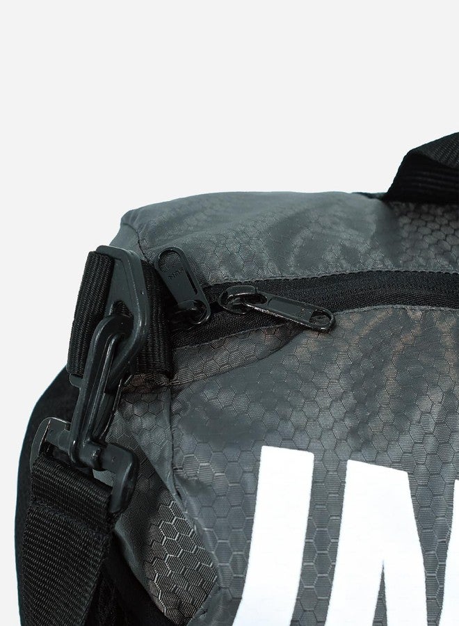 Invincible Classic Duffel Gym Bag, 27 Ltrs Unisex Shoulder Sports Bag with Extra Shoe Compartment Grey Color - Image 4