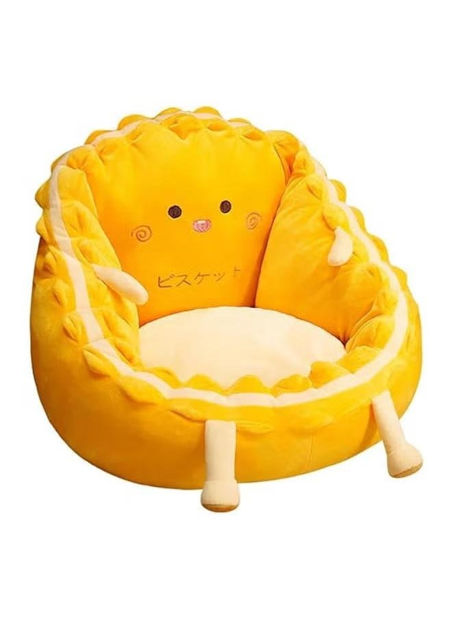 XiuWoo - Cartoon seat cushion upholstery, chair cushion backrest seat cushion thick table cushion, gift for friends - Image 1