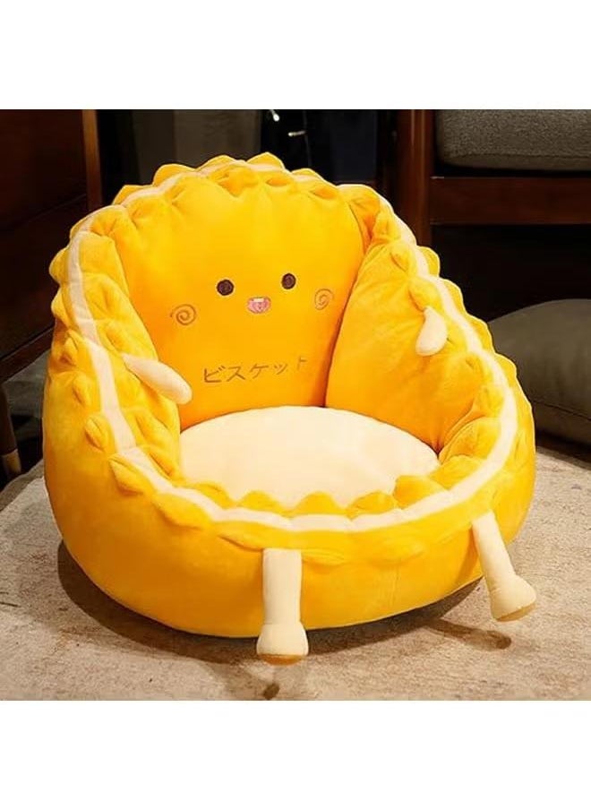 XiuWoo - Cartoon seat cushion upholstery, chair cushion backrest seat cushion thick table cushion, gift for friends - Image 1