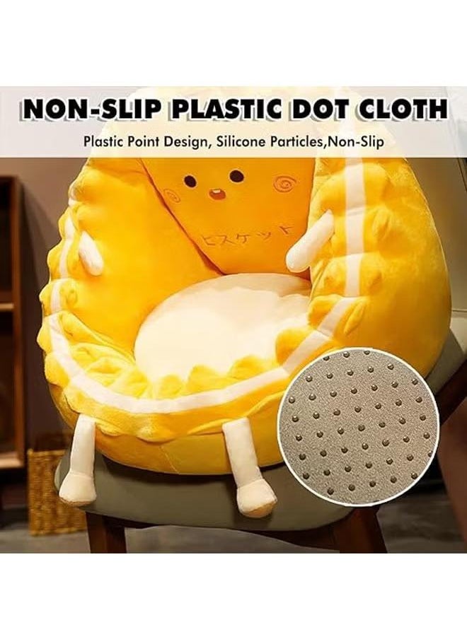 XiuWoo - Cartoon seat cushion upholstery, chair cushion backrest seat cushion thick table cushion, gift for friends - Image 1