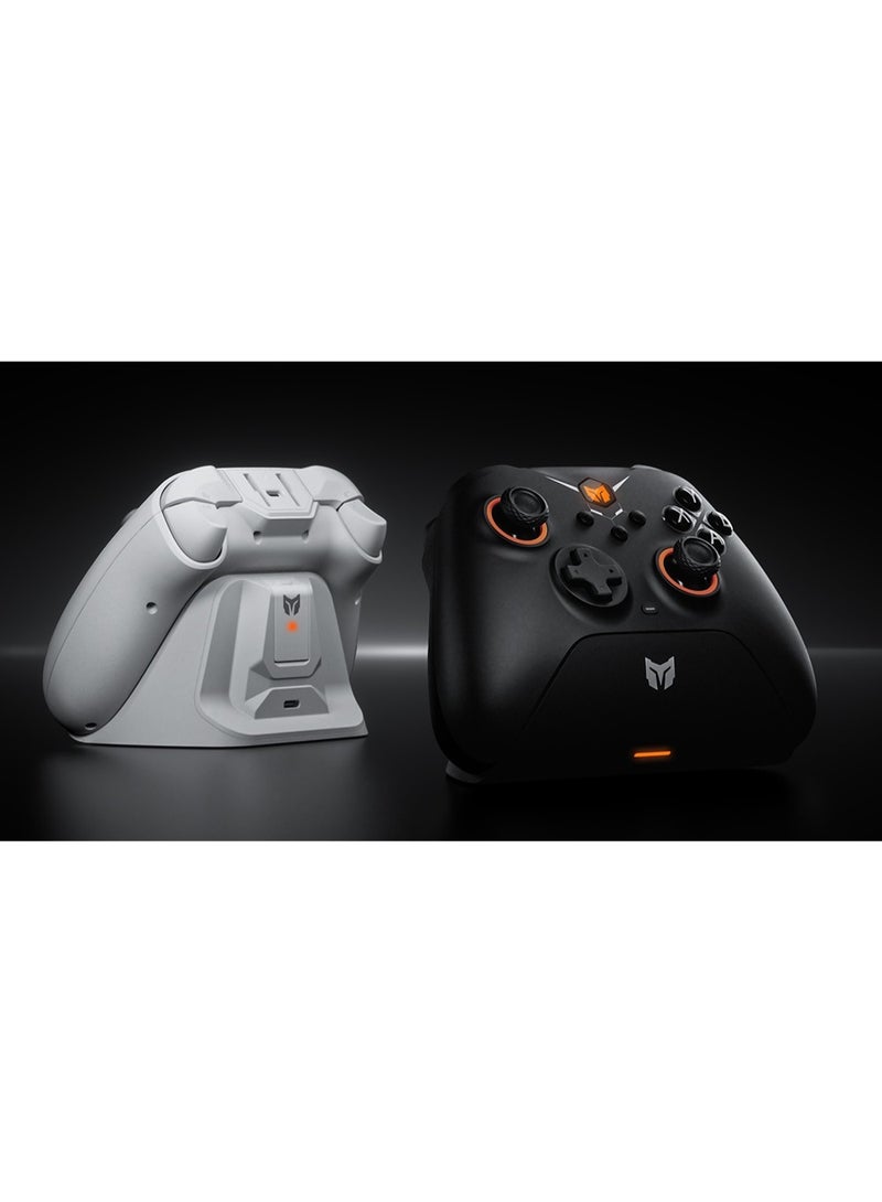 BIGBIG WON Classic Gamepad BIGBIGWON GALE Gaming Controller with Charging Dock for Switch/PC/Android/iOS, Hall Trigger, Hall Joystick, 1000mAh Battery, 1000Hz Polling Rate, 6-Axis Gyroscope, 2.4G, Bluetooth, Wired connected, Multi-Curve Algorithm, Anti-Slip Frosted Shell, 4 Remmapable Buttons Control - Image 4