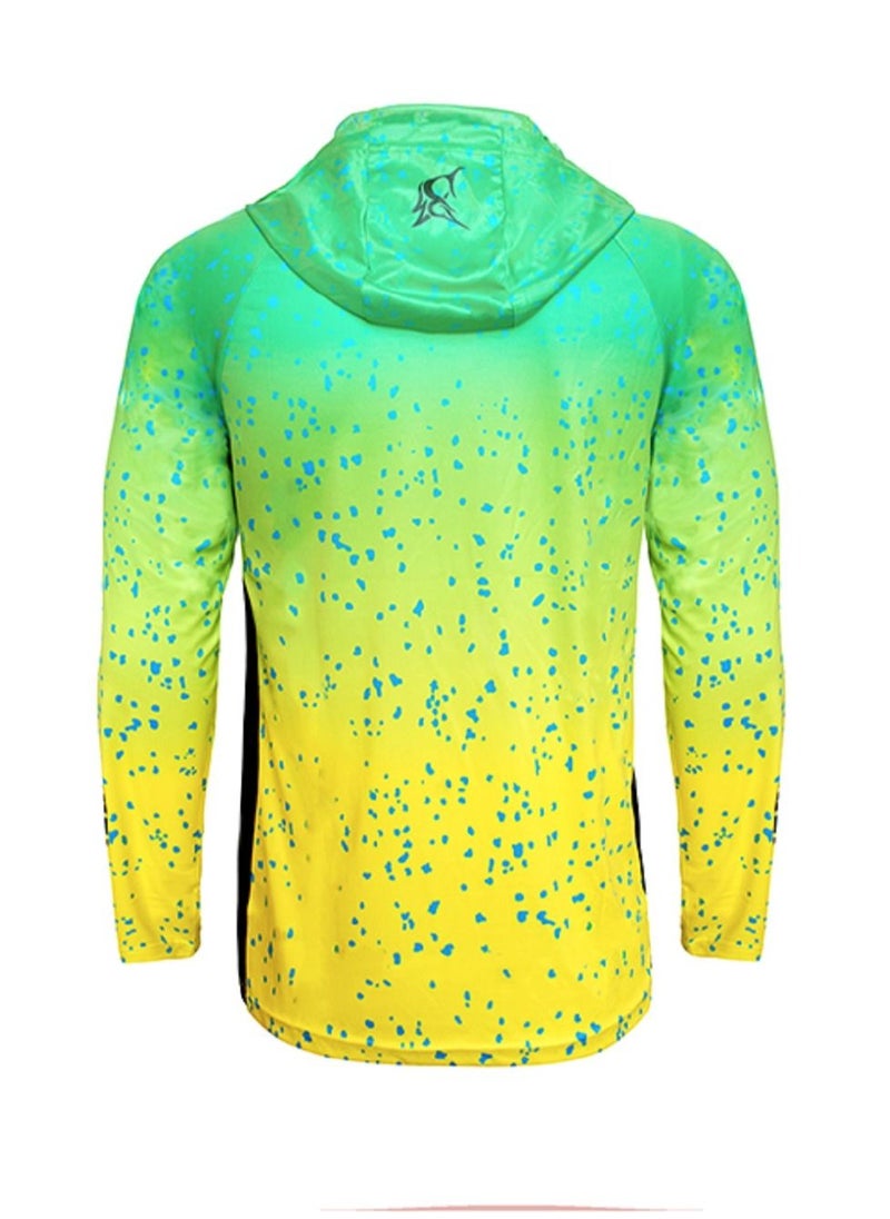 BOB MARLIN - Marlin Upf50 Long Sleeve Performance Hoody Bob Mahi - Image 1