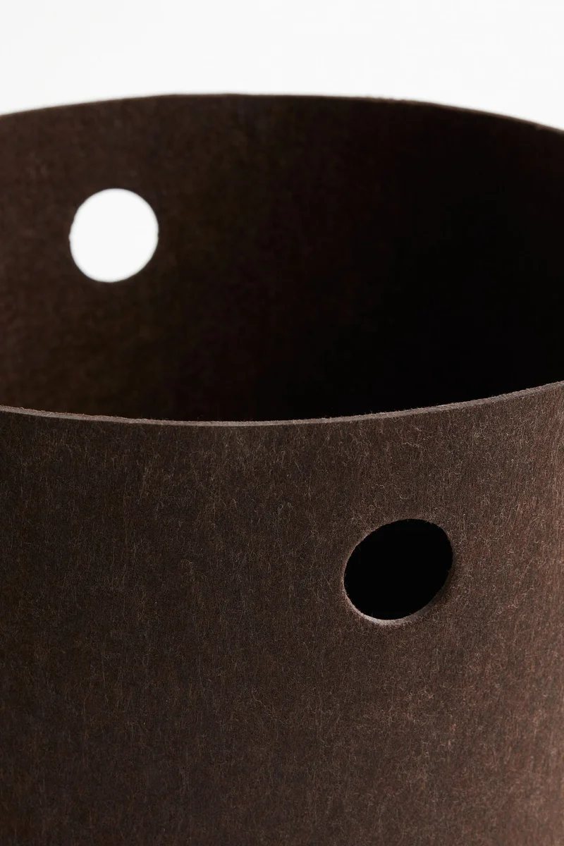 H&M Large felted storage basket