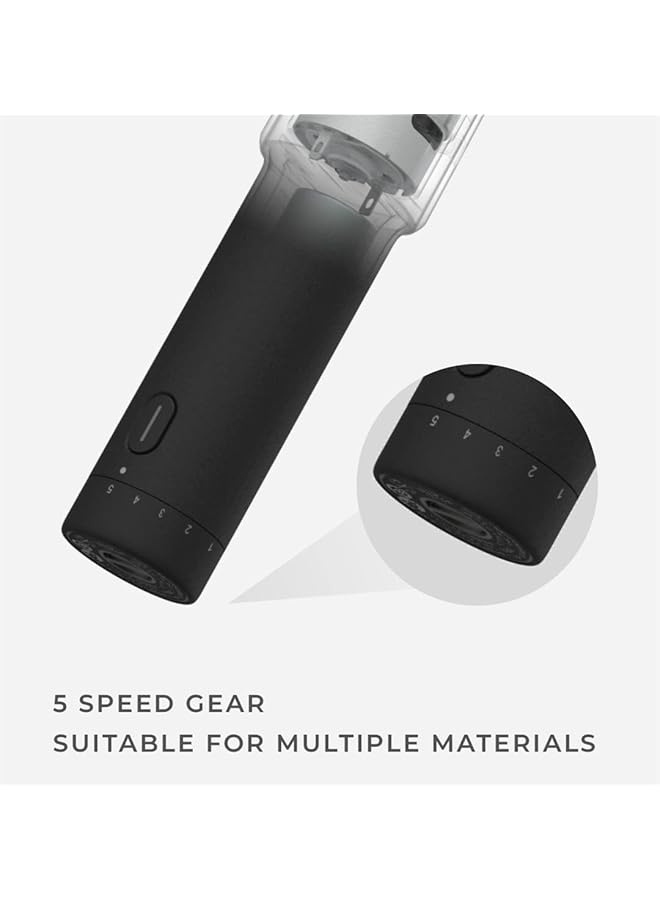 إيروريكس مجموعة أدوات دوارة لاسلكية بسيطة وخفيفة الوزن، بطارية كبيرة 2000 مللي أمبير، 5 سرعات، 25000 دورة في الدقيقة، مجموعة ملحقات متينة متعددة الاستخدامات 35 في 1 للنحت والحرف اليدوية - Image 5