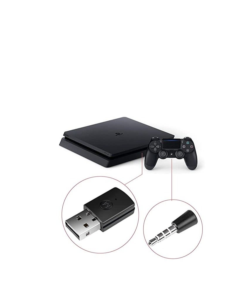 Excefore مجموعة محولات لاسلكية لمحول دونجل بلوتوث ومحول دونجل صغير USB 4.0 ومستقبل ومرسل - Image 3