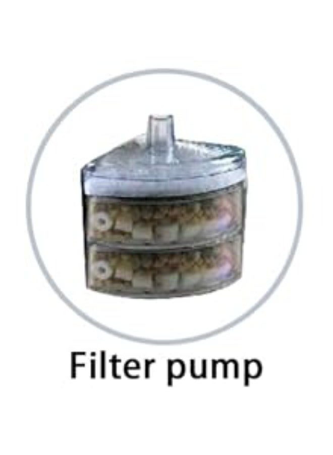 500 جرام من وسائط فلتر الأحواض المائية لإكسسوارات فلتر الحوض المائي، حلقات سيراميك، وسط فلتر بيولوجي، حلقات سيراميك، كرات بيولوجية، فلتر مسامي كيميائي حيوي - Image 2