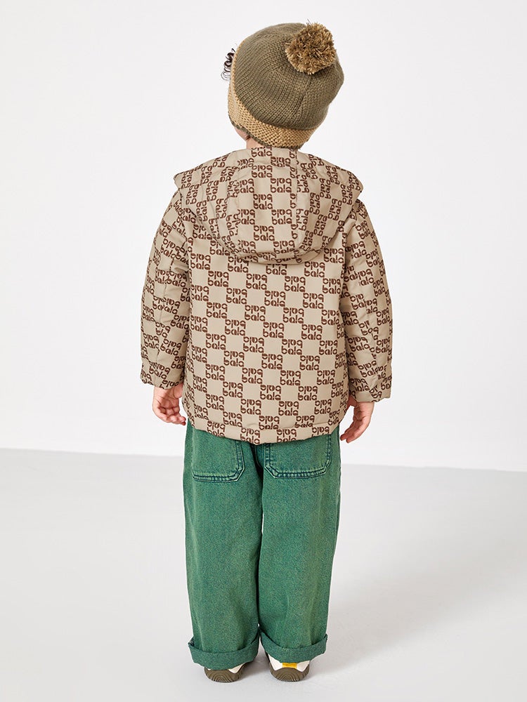 بالابالا جاكيت بافر منفوخ بطبعات للأولاد - Image 2