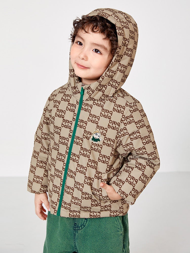 بالابالا جاكيت بافر منفوخ بطبعات للأولاد - Image 4