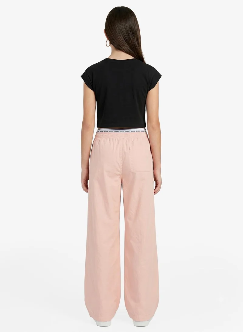 GUESS Youth Poplin Culotte Trousers