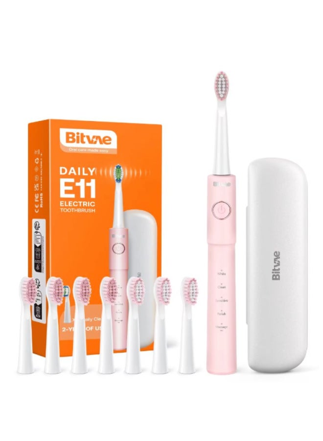 Bitvae BVE11 Tooth Brush With 8 Heads And Travel Case - Image 1