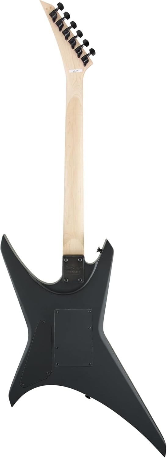 Jackson Warrior JS32 Electric Guitar  Satin Black Bundle with Cable Tuner Strap Picks and Austin Bazaar Guitar DVD - Image 3