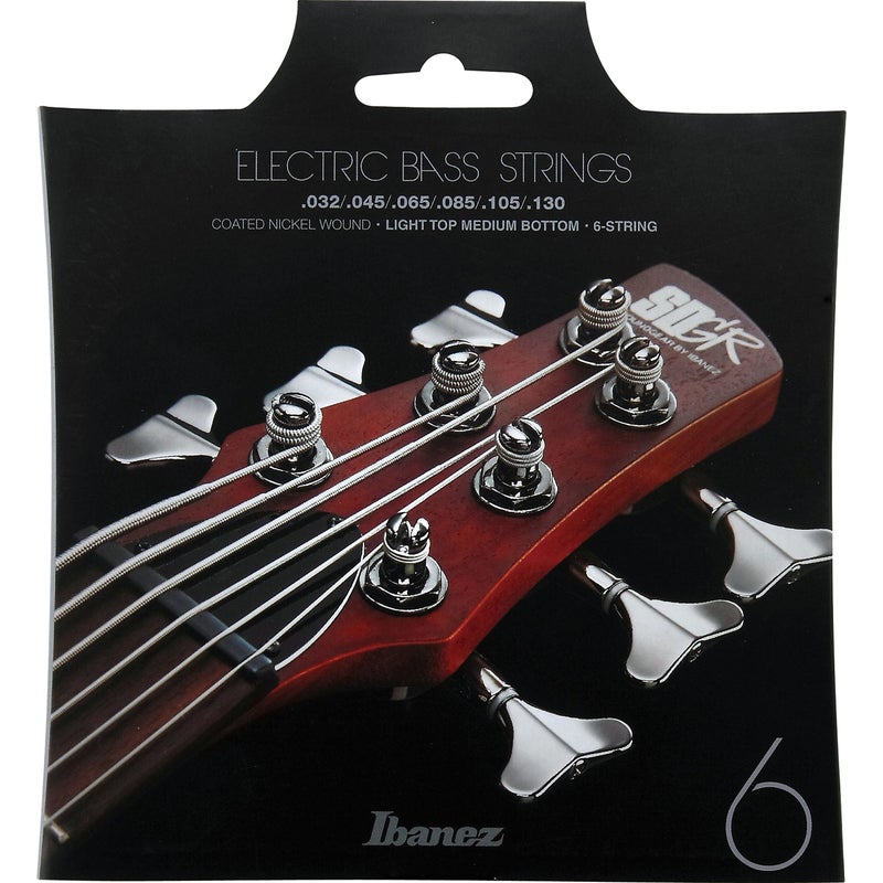 Ibanez Bass Guitar Strings Coated Nickel Wound .032-.130 6 String IEBS6C - Image 4